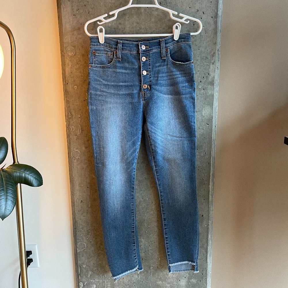 NWOT - J Crew Mercantile - 10" highest-rise jean with button fly